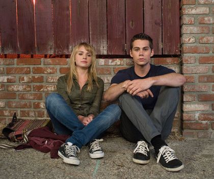 Britt Robertson and Dylan O'Brien in "The First Time."