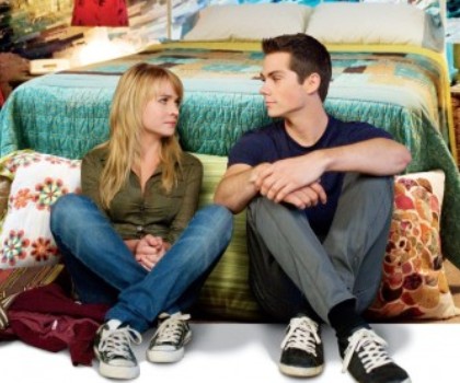 Britt Robertson and Dylan O'Brien in "The First Time."