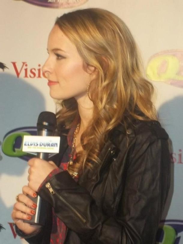Bridgit Mendler on the red carpet at the Q102 Jingle Ball at the Wells Fargo Center, Philadelphia, PA December 5, 2012