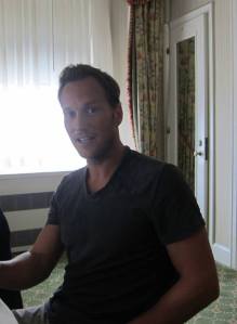 Patrick WIlson at the New York press day for "Insidious: Chapter 2"  at the Waldorf-Astoria.  Photo copyright 2013 Jay S. Jacobs.