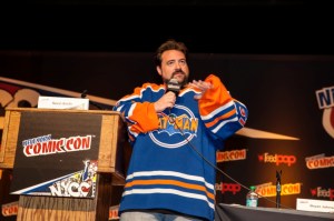 Kevin Smith at New York Comic-Con 2013 at Jacob Javits Center, Manhattan. Picture copyright 2013 by Mark Doyle.