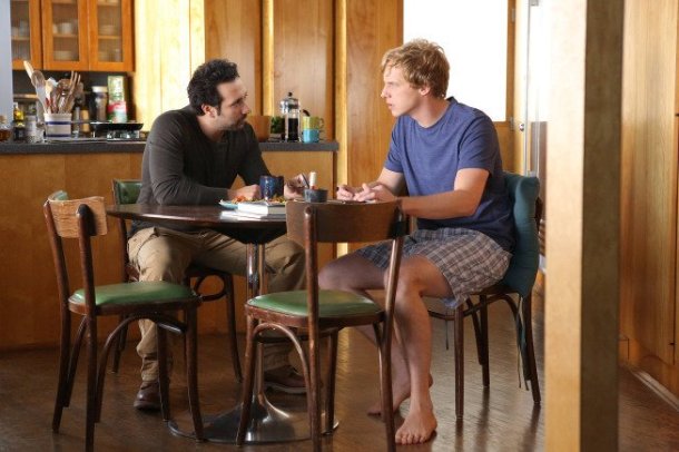 Desmin Borges and Chris Geere star in the FX comedy "You're the Worst."