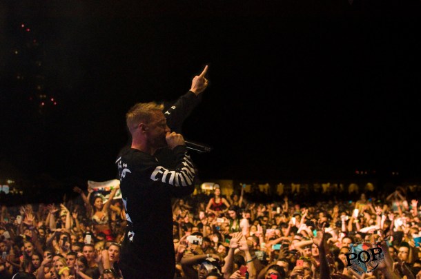 DIplo at Mad Decent Block Party at Festival Pier at Penn's Landing in Philadelphia, PA, August 8, 2014.  Photo copyright 2014 Vin Manta.