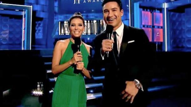Eva Longoria and Mario Lopez host the ALMA Awards.