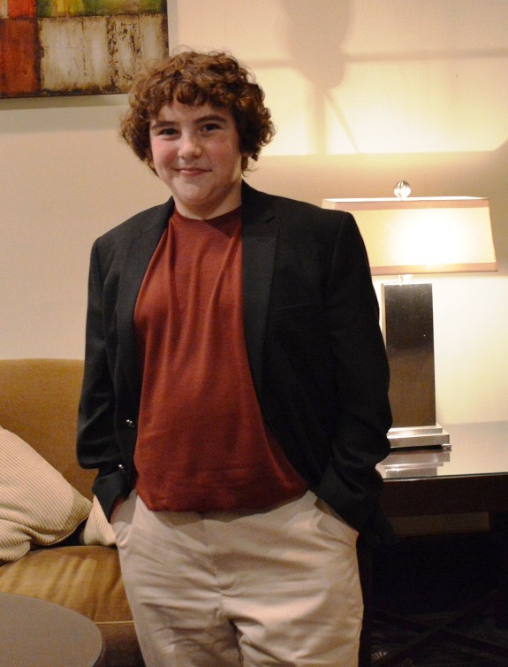 Blake Cooper at the Westin Hotel in Mount Laurel, NJ for a premiere party for "The Maze Runner." Photo copyright 2014 George Seth Wagner.