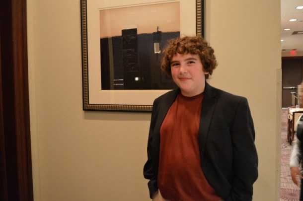 Blake Cooper at the Westin Hotel in Mount Laurel, NJ for a premiere party for "The Maze Runner." Photo copyright 2014 George Seth Wagner.