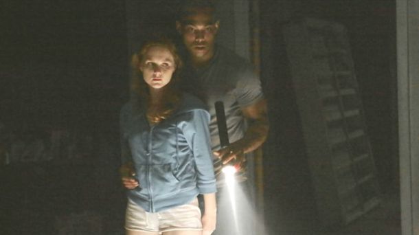 Denise Williamson and Roger Edwards star in "Exists."