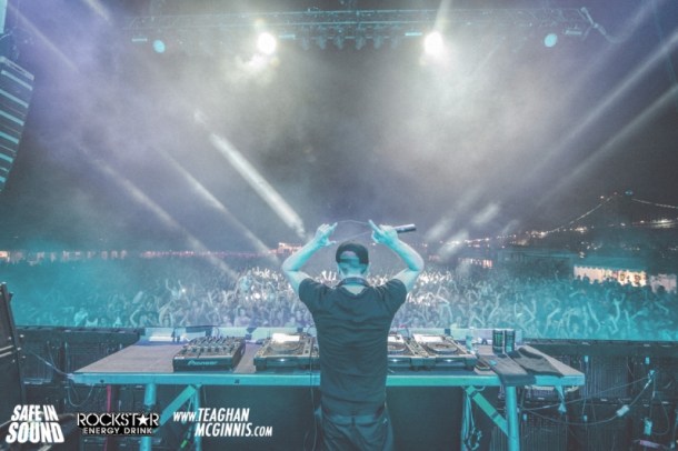 Flux Pavilion at Safe In Sound Festival in Philadelphia, September 27, 2014.