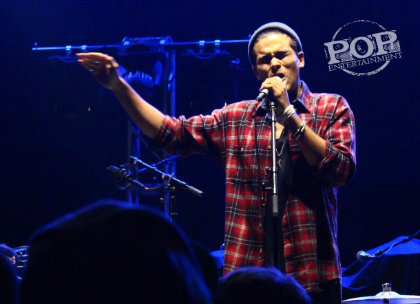 Roméo Testa performing at the Union Transfer in Philadelphia on October 12. Photo copyright 2014 by Ally Abramson.
