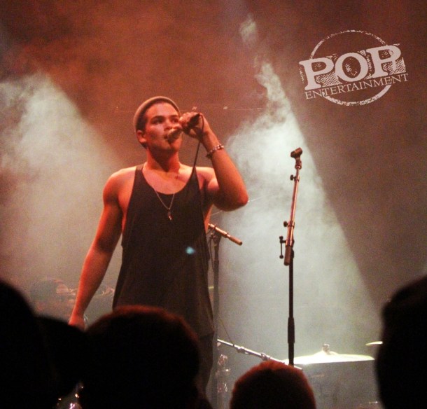 Roméo Testa performing at the Union Transfer in Philadelphia on October 12. Photo copyright 2014 by Caroline Serling.