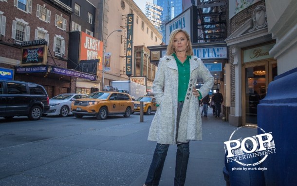 Jill Whelan in the theater district, New York City.  Photo copyright 2015 Mark Doyle.