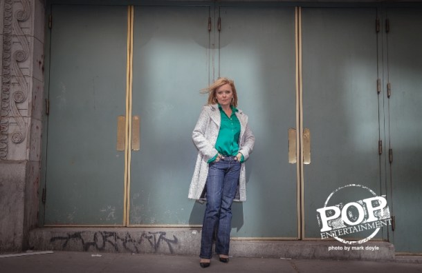 Jill Whelan in the theater district, New York City.  Photo copyright 2015 Mark Doyle.