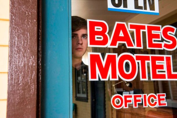 Freddie Highmore stars in Bates Motel