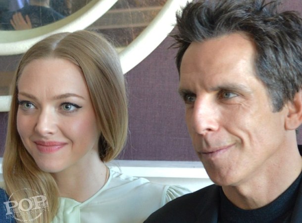 Amanda Seyfried & Ben Stiller at the NY Press Day for "While We're Young."