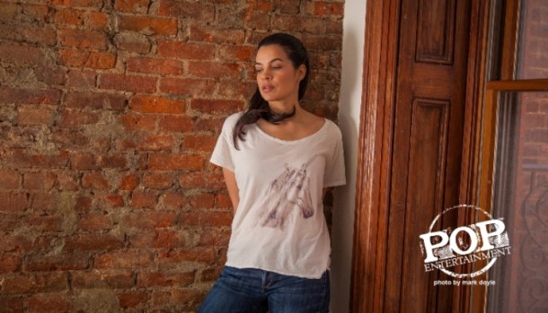 Zuleikha Robinson in Brooklyn, NY.  Photo copyright 2015 Mark Doyle/PopEntertainment.com. 