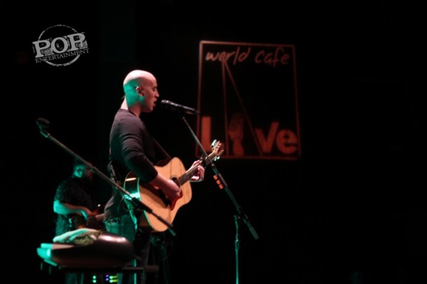 Tyrone Wells plays at World Cafe Live, Philadelphia, on 5/2/15. Photo © 2015 Adam MacDonald. All rights reserved.