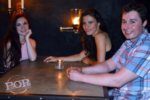 Airen DeLaMater, Lili Bordán and Jody Quigley at the Apparition after party at the Doylestown Inn, Doylestown, PA on June 14, 2015.