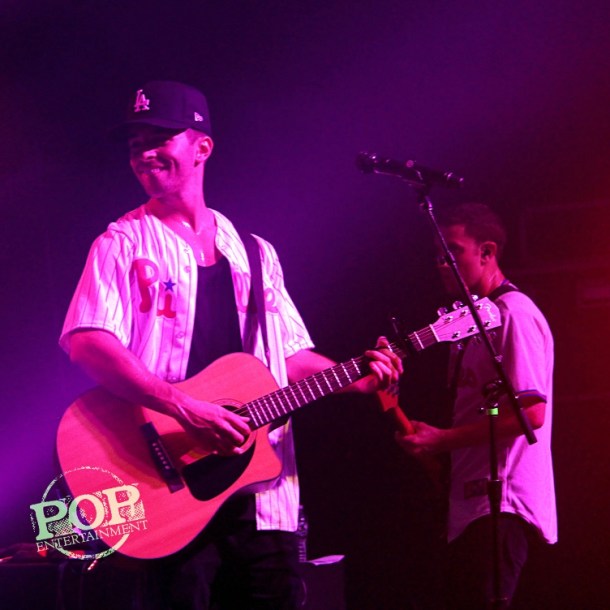 Jake Miller at Theater of Living Arts in Philadelphia.  Photo copyright 2015 Abigail Bekele.