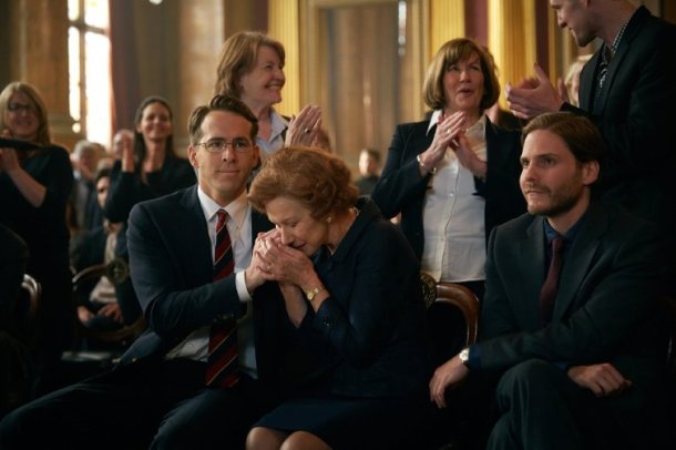 Helen Mirren and Ryan Reynolds star in "The Woman in Gold."