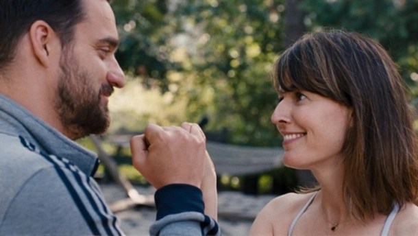Jake Johnson and Rosemarie DeWitt star in "Digging for Fire."