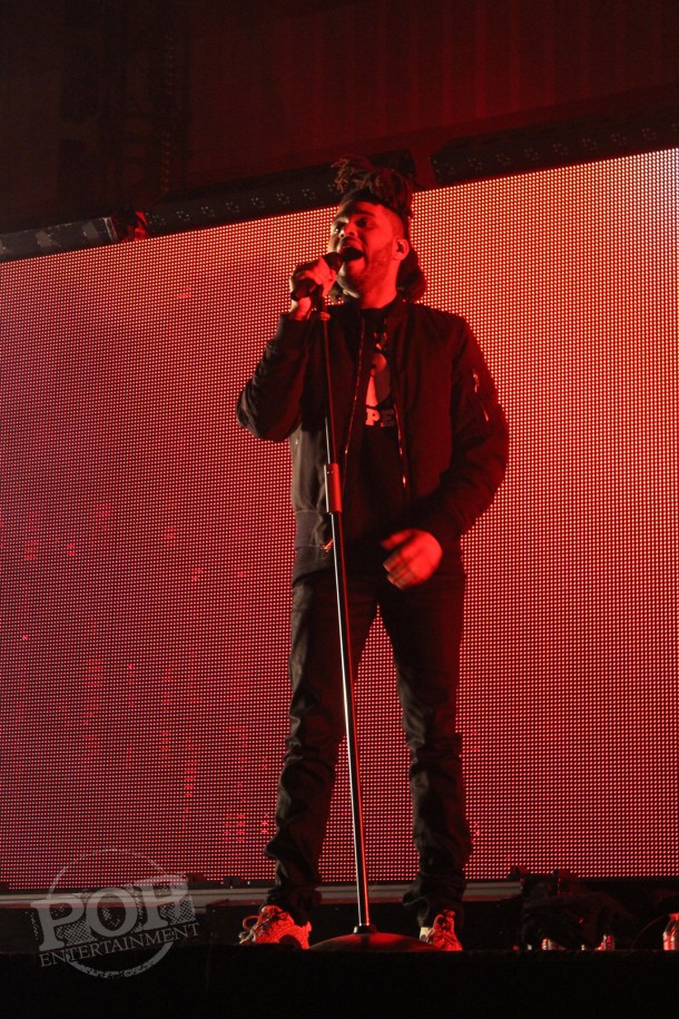 The Weeknd at Made in America Festival on the Benjamin Franklin Parkway in Philadelphia, PA September 5 & 6, 2015.  Photo copyright ©2015 Sami Speiss.