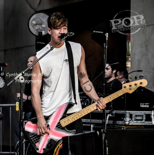 Calum Hood of 5 Seconds of Summer - Hollywood and Highland Center - Hollywood, CA - October 23, 2015 - photo copyright Cynthia Marie H.