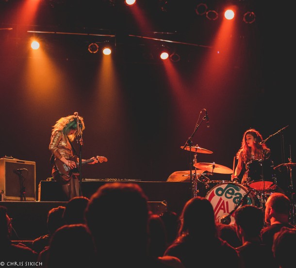 Deap Vally – The Trocadero – Philadelphia, PA – October 25, 2015 - Photo copyright 2015 Chris Sikich.