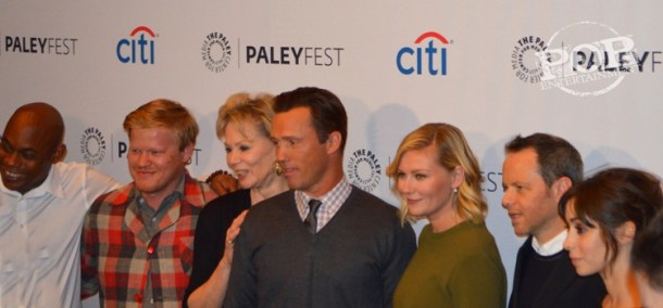 Bokeem Woodbine, Jesse Plemons, Jean Smart, Jeffrey Donovan, Kirsten Dunst, Noah Hawley and Cristin Milioti at the PaleyFest NY celebration of 