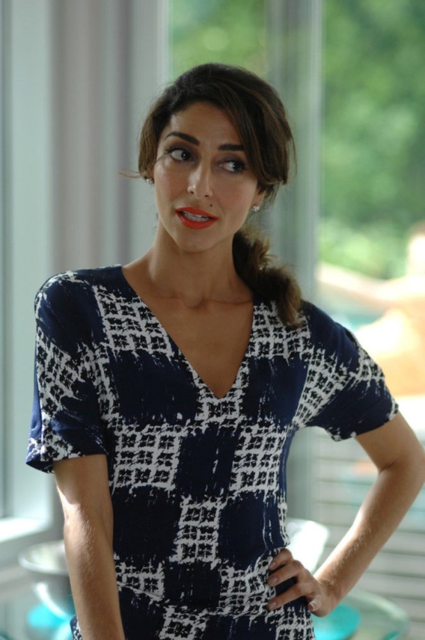 GIRLFRIENDS' GUIDE TO DIVORCE --  %u201CRule #67:  Don%u2019t Kill The Princess%u201D Episode 107 --  Pictured: Necar Zadegan as Delia -- (Photo by: Sergei Bachlakov/Bravo)
