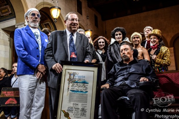 the Los Angeles celebration of the 40th Anniversary of "The Rocky Horror Picture Show." Photo by Cynthia Marie H.