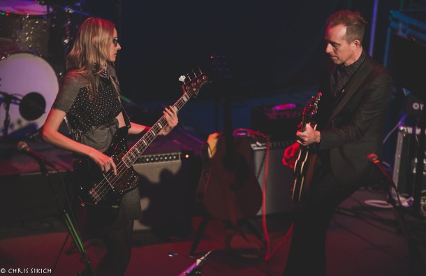 Aimee Mann & Ted Leo - Union Transfer - Philadelphia, PA - December 11, 2015 Photo by Chris Sikich © 2015.