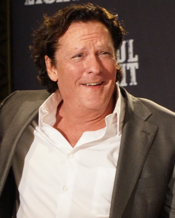 Michael Madsen at the New York Press Conference for "The Hateful Eight." Photo copyright 2015 Brad Balfour.