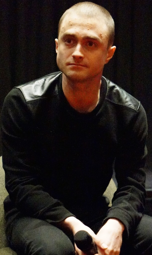 Daniel Radcliffe at the NY press day for VICTOR FRANKENSTEIN. Photo copyright 2015 Brad Balfour.
