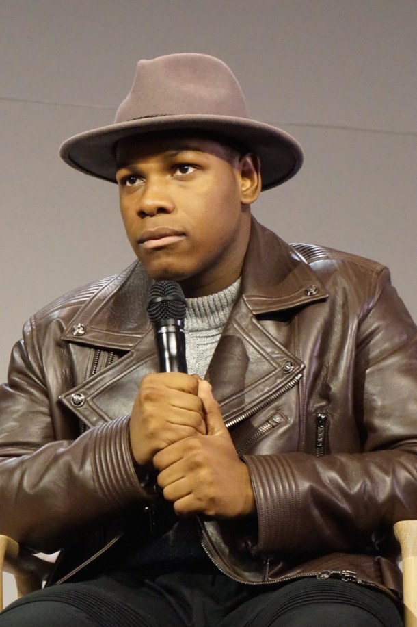 John Boyega at New York Apple Store discussing "Star Wars: The Force Awakens."  Photo copyright 2016 Brad Balfour.