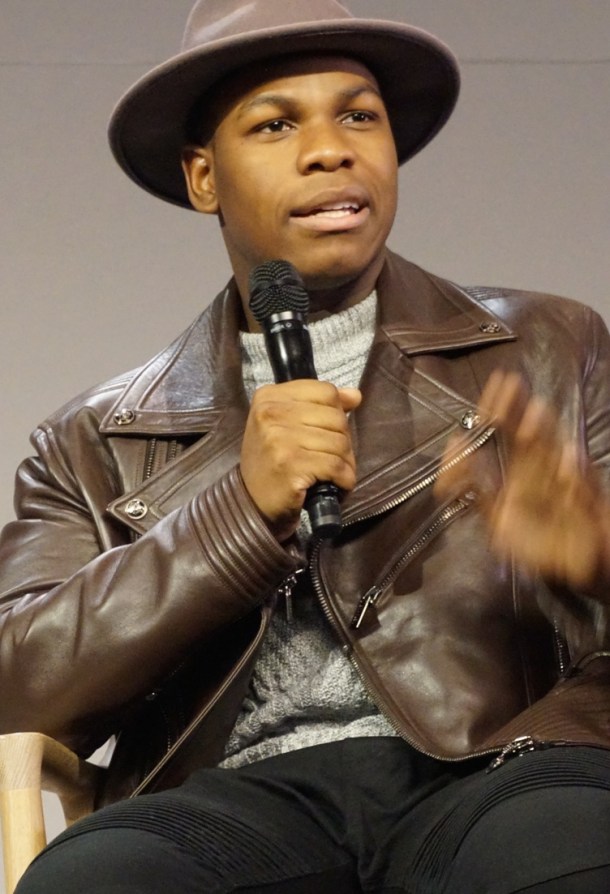 John Boyega at New York Apple Store discussing "Star Wars: The Force Awakens."  Photo copyright 2016 Brad Balfour.