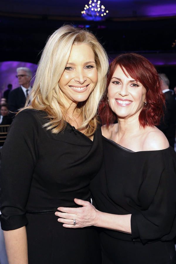 MUST SEE TV: AN ALL-STAR TRIBUTE TO JAMES BURROWS -- Pictured: (l-r) Lisa Kudrow, Megan Mullally -- (Photo by: Trae Patton/NBC)