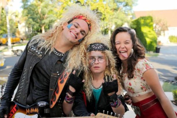 Troy Gentile, Sean Giambrone and Hayley Orrantia star in "The Goldbergs."