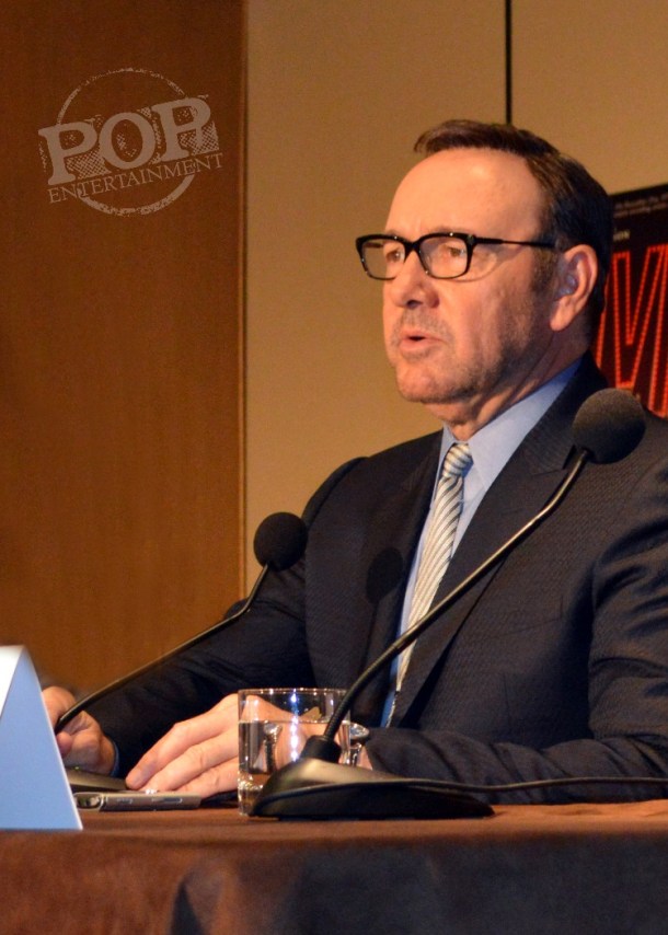 Kevin Spacey at the New York Press Conference for "Elvis & Nixon" at the Conrad New York April 18, 2016. Photo copyright 2016 Jay S. Jacobs.