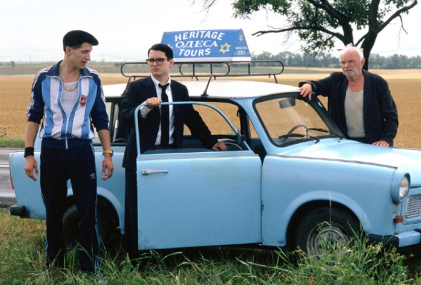 Elijah Wood and Eugene Hutz in "Everything Is Illuminated."