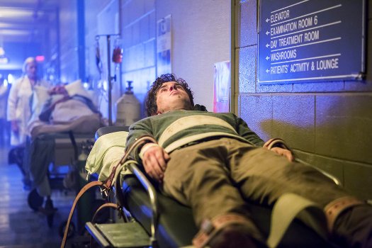 BATES MOTEL -- "A Danger to Himself and Others" Episode 401 -- Pictured: Freddie Highmore as Norman Bates -- (Photo by: Bettina Strauss/Universal Television)