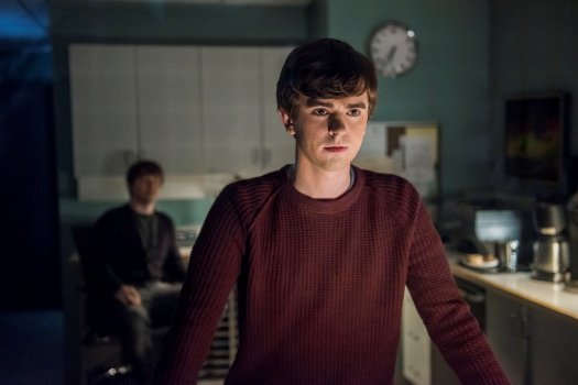Freddie Highmore in "Bates Motel."