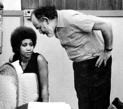 Jerry Wexler and Aretha Franklin