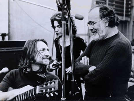 Willie Nelson and Jerry Wexler.