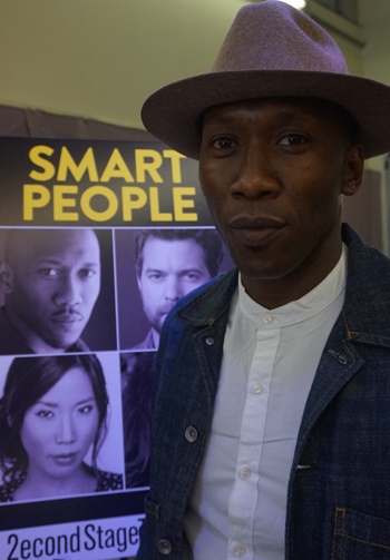 Mahershala Ali at the Second Stage Theater.