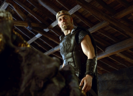 Ray Winstone in "Beowulf."