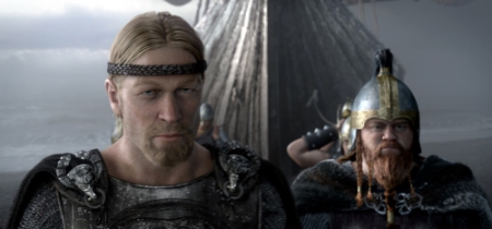 Ray Winstone in "Beowulf."