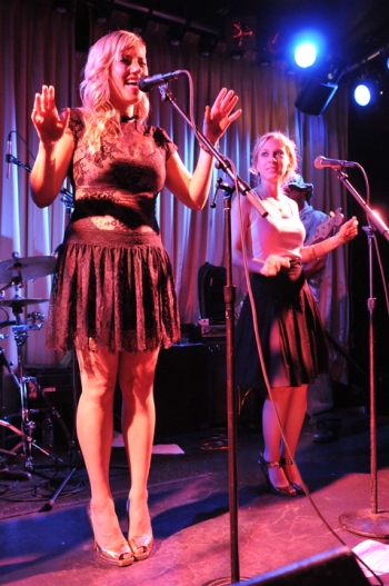 Lucy Woodward and Toby Lightman