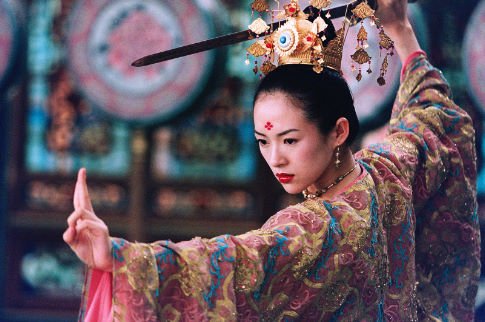Ziyi Zhang in "House of the Flying Daggers."