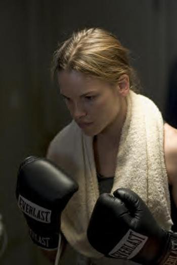 Hilary Swank in "Million Dollar Baby."