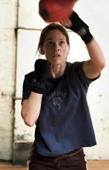 Hilary Swank in "Million Dollar Baby."